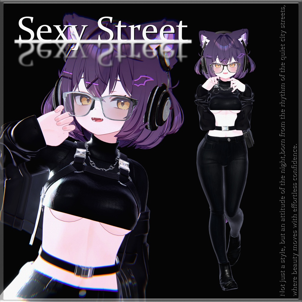 ✨セール中✨【8アバター対応】🏙️Sexy Street🏙️