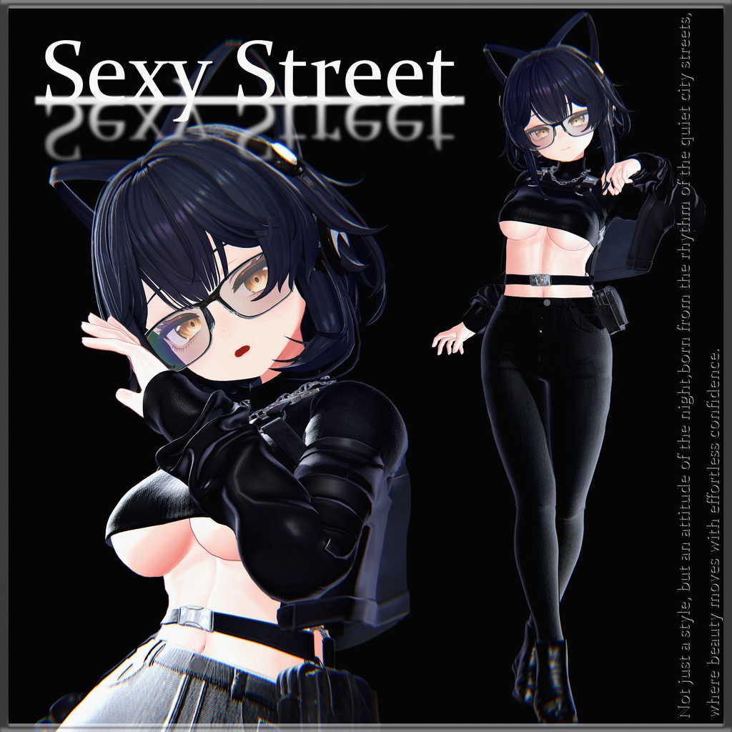 ✨セール中✨【8アバター対応】🏙️Sexy Street🏙️