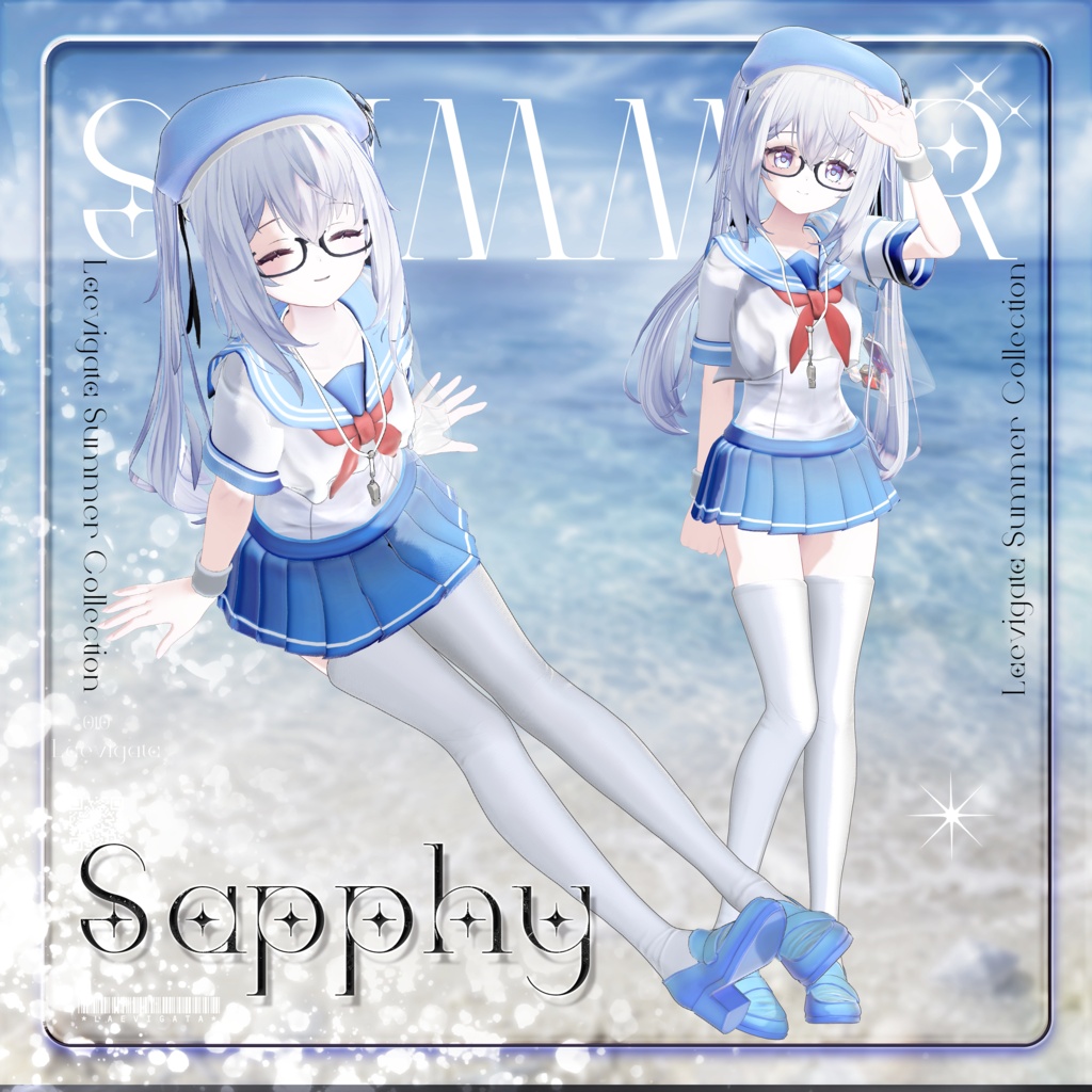サフィーちゃん無料配布!✨10アバター対応✨ Sexy Sailor