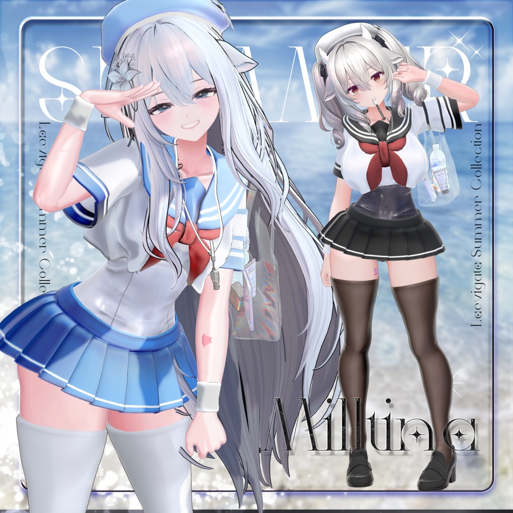 サフィーちゃん無料配布!✨10アバター対応✨ Sexy Sailor