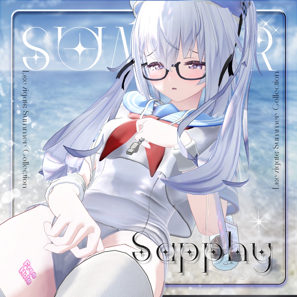サフィーちゃん無料配布!✨10アバター対応✨ Sexy Sailor