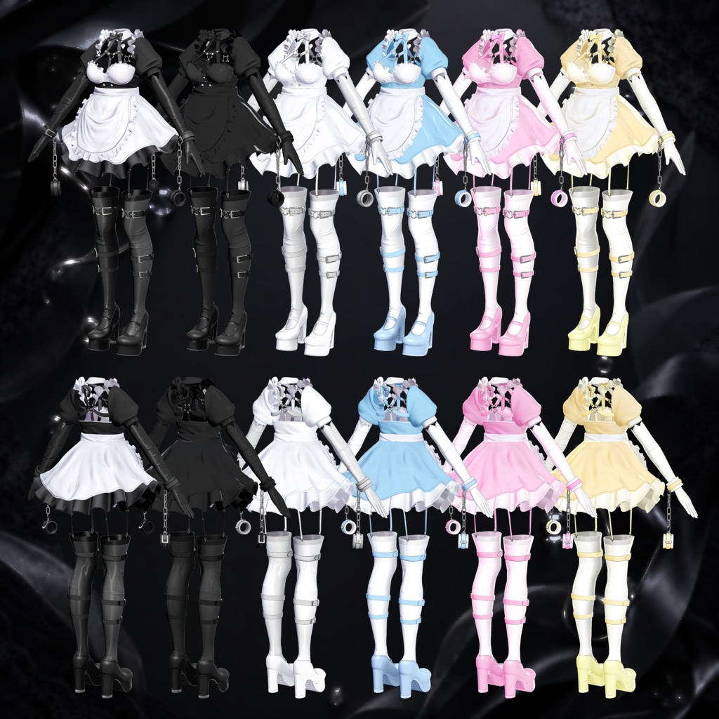 ☀️販売開始セール☀️✨18アバター対応✨ Sexy Maid -Gimmick-