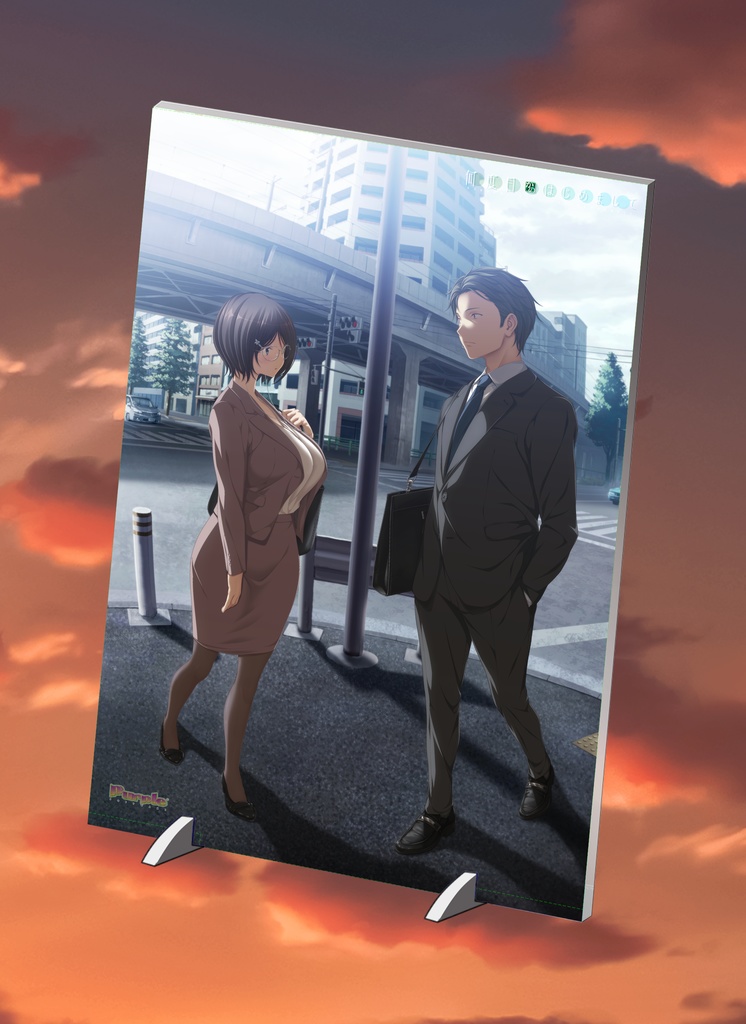 【描き下ろし】何度目かのはじめまして「初めての再会」B2タペストリー/アクリルスタンド