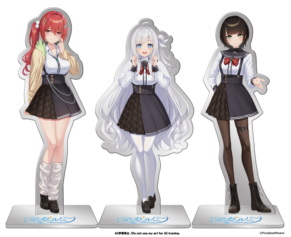 【マガルミナ アクスタ】メルヴィ・潤・ティナ　