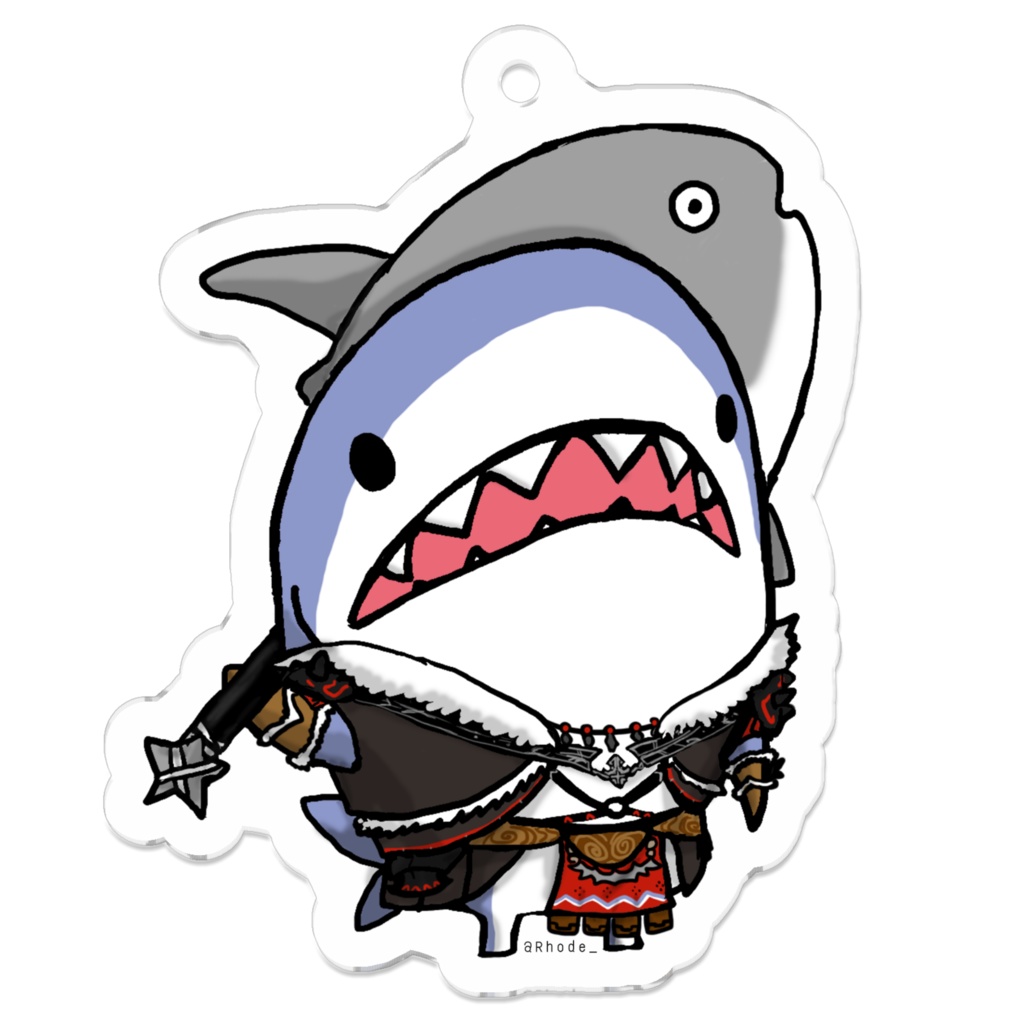 【アクキー】ぎょげつのふぃなーれ「戦士」