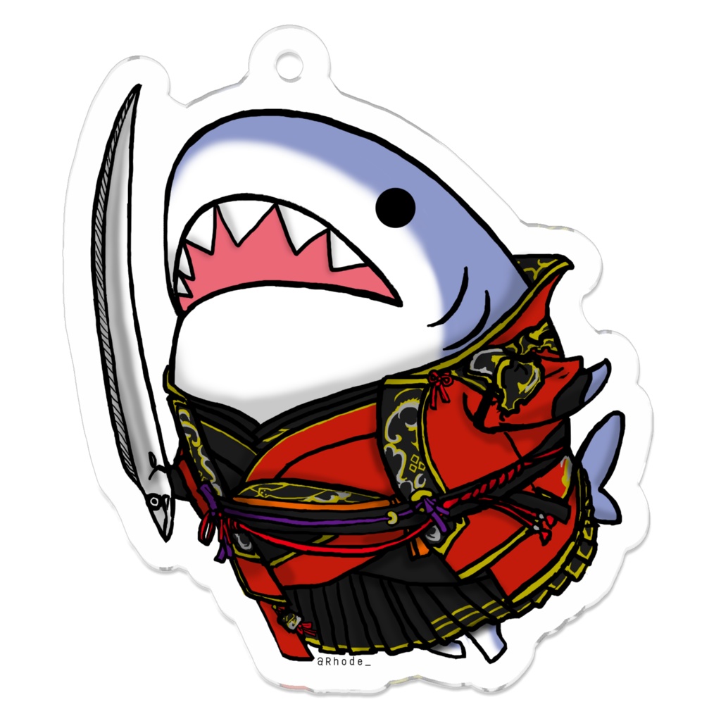【アクキー】ぎょげつのふぃなーれ「侍」