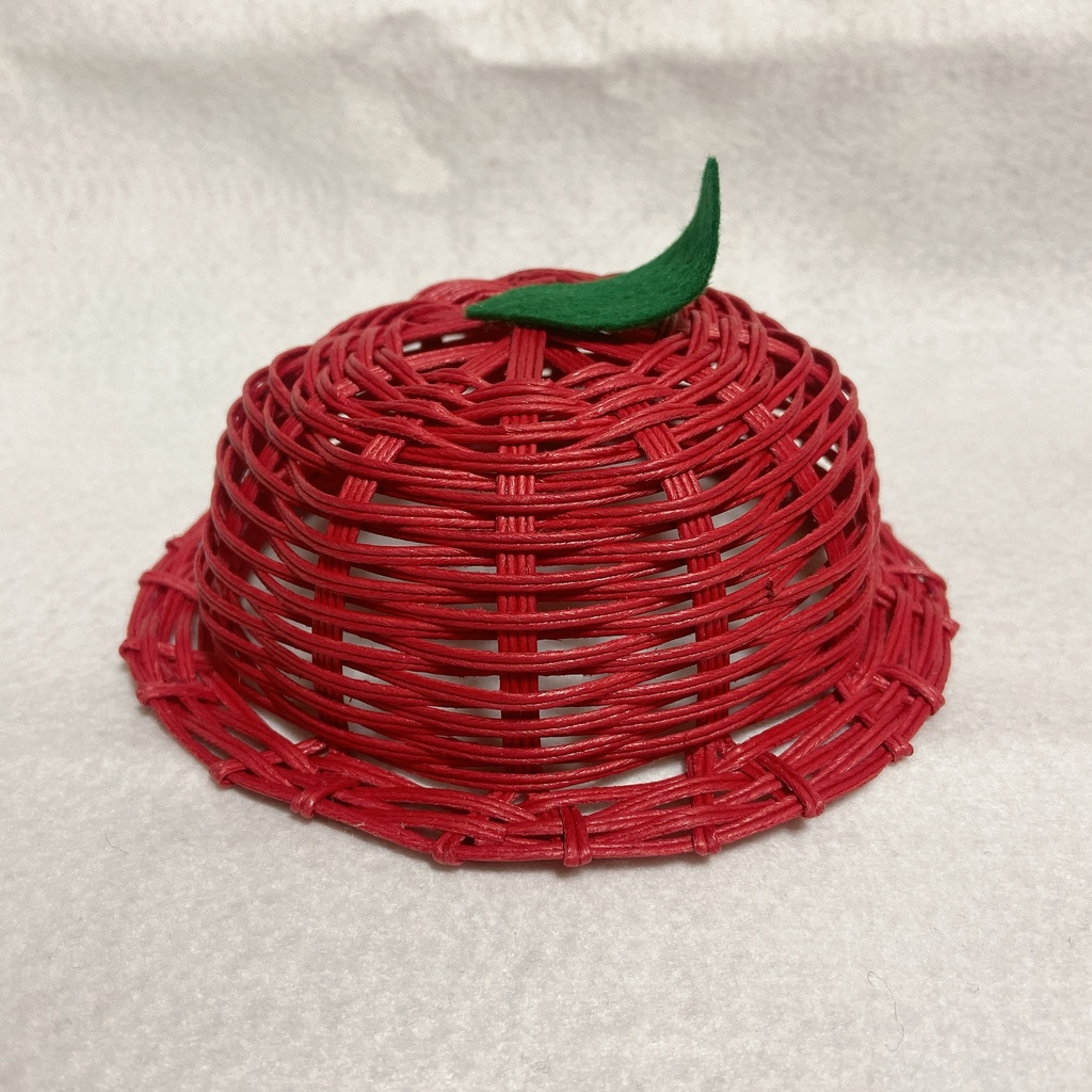 リンゴさん帽子