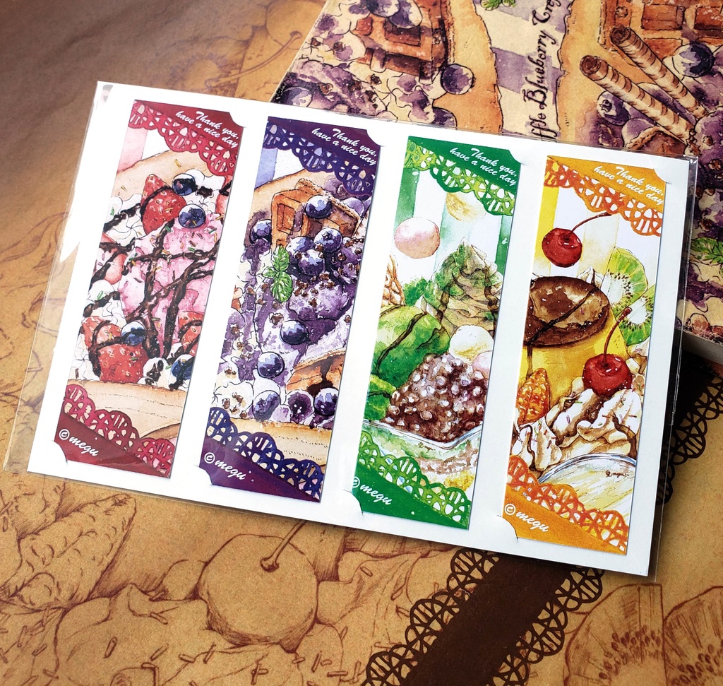 【しおり】スイーツ4種セット