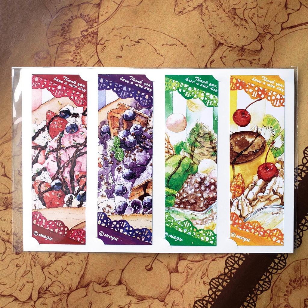 【しおり】スイーツ4種セット