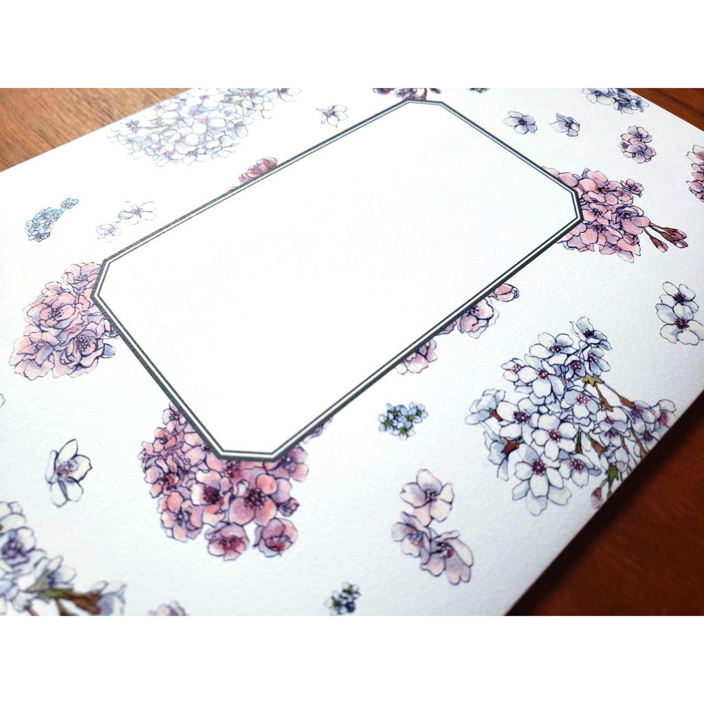 🌸リニューアル再販🌸【レターセット】夜桜・朝桜