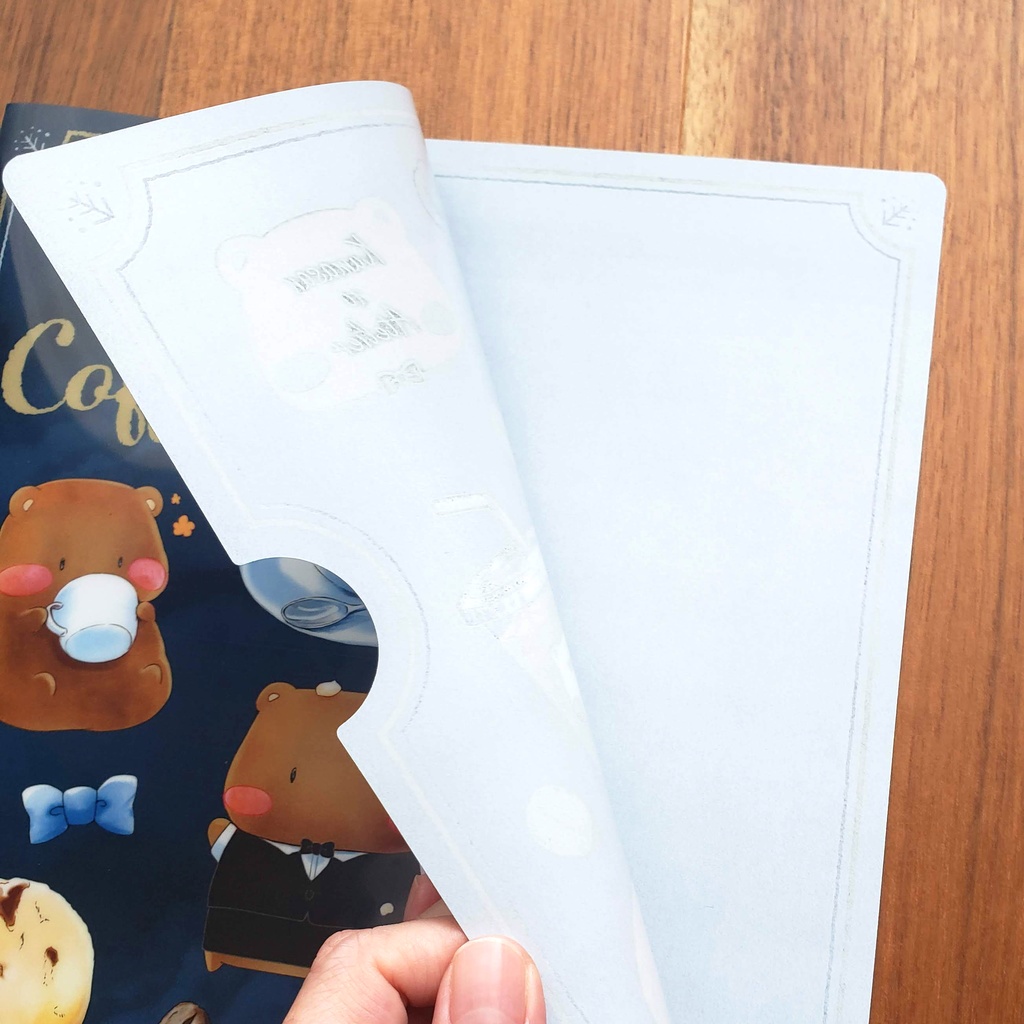 【クリアファイル】Cafe Time A4サイズ