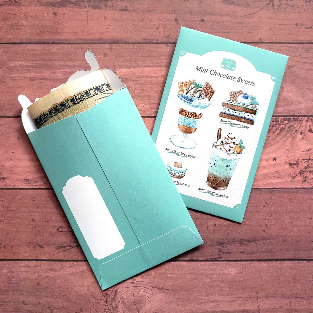 【ポチ袋】Mint Chocolate Sweets