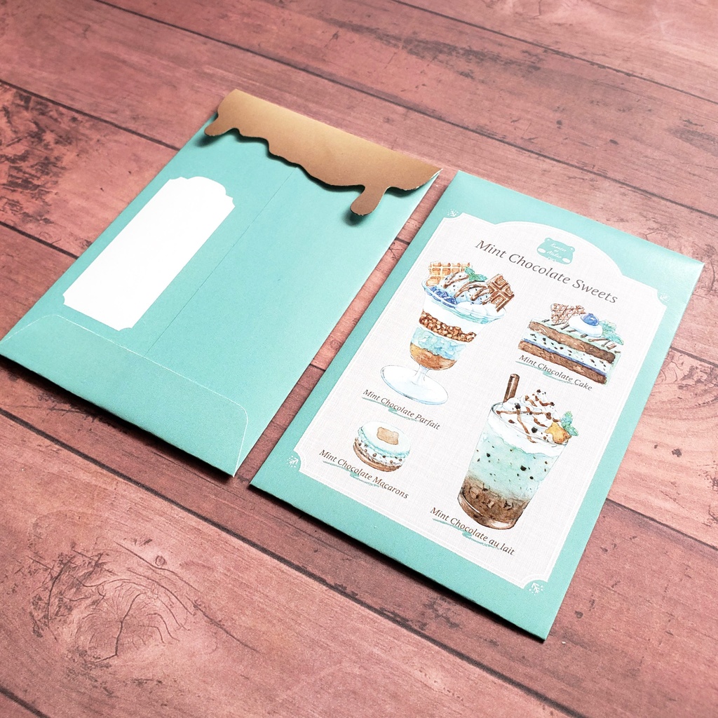 【ポチ袋】Mint Chocolate Sweets