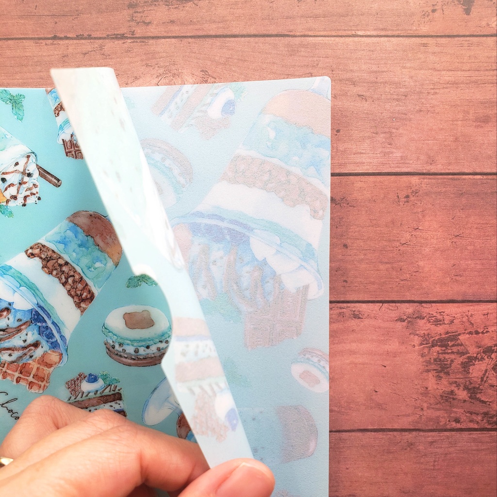 【クリアファイル】Mint Chocolate Sweets A5サイズ