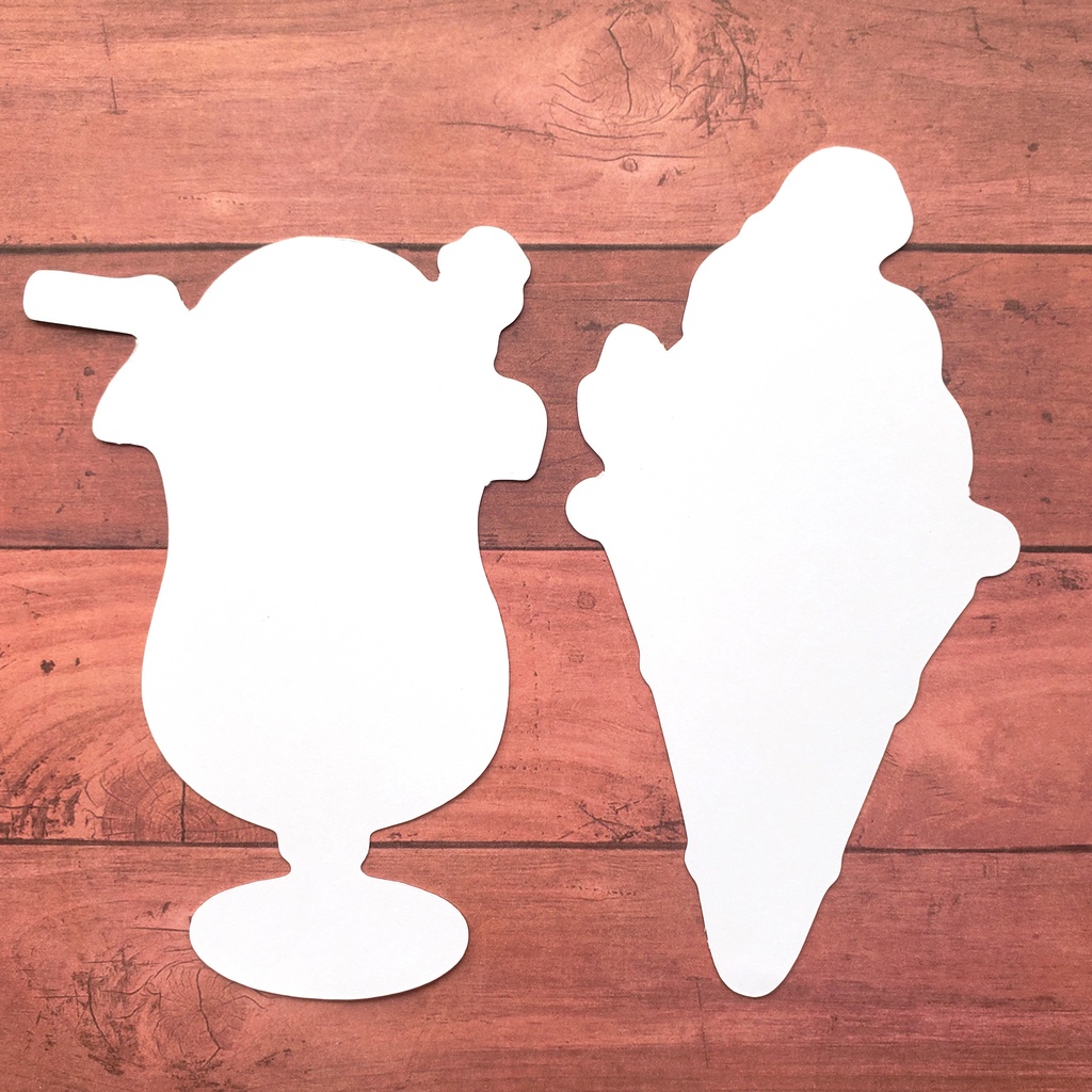 【ダイカットカード 】Lavender Sweets セット 水彩