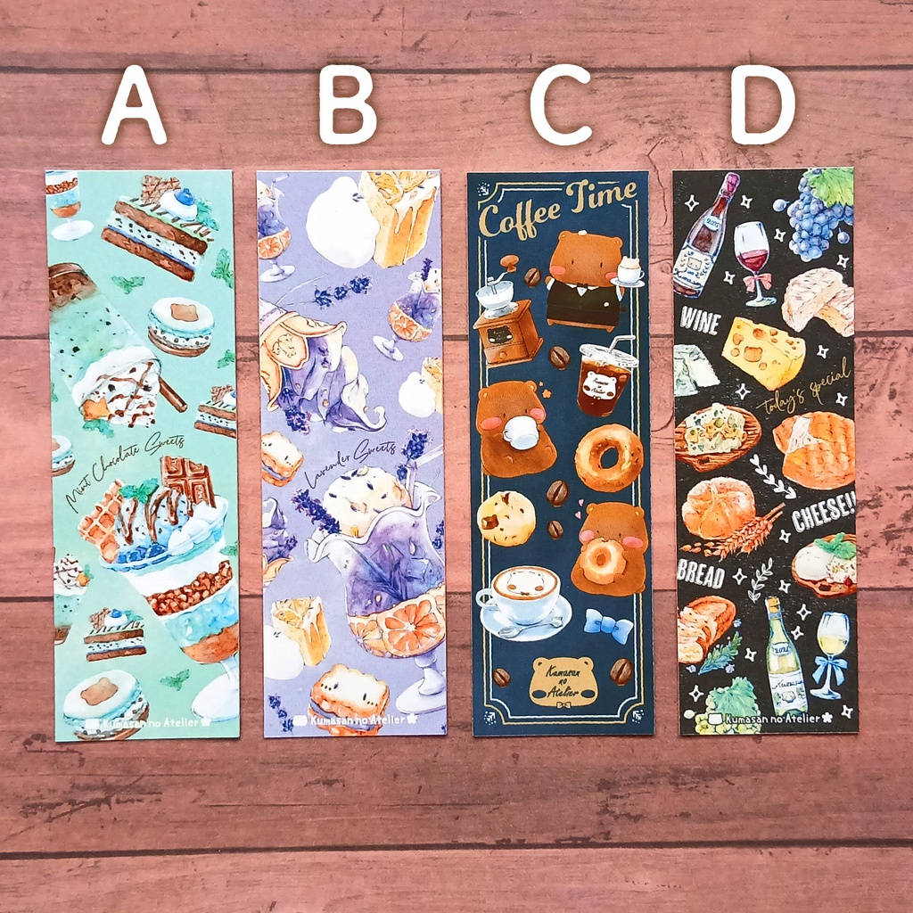New!【しおり】選べる4種詰め合わせセット