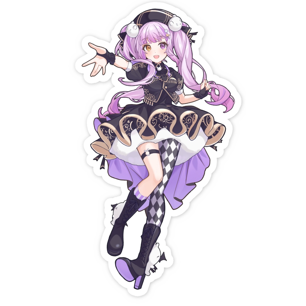 ねねもあスマホステッカー【通常衣装Ver】