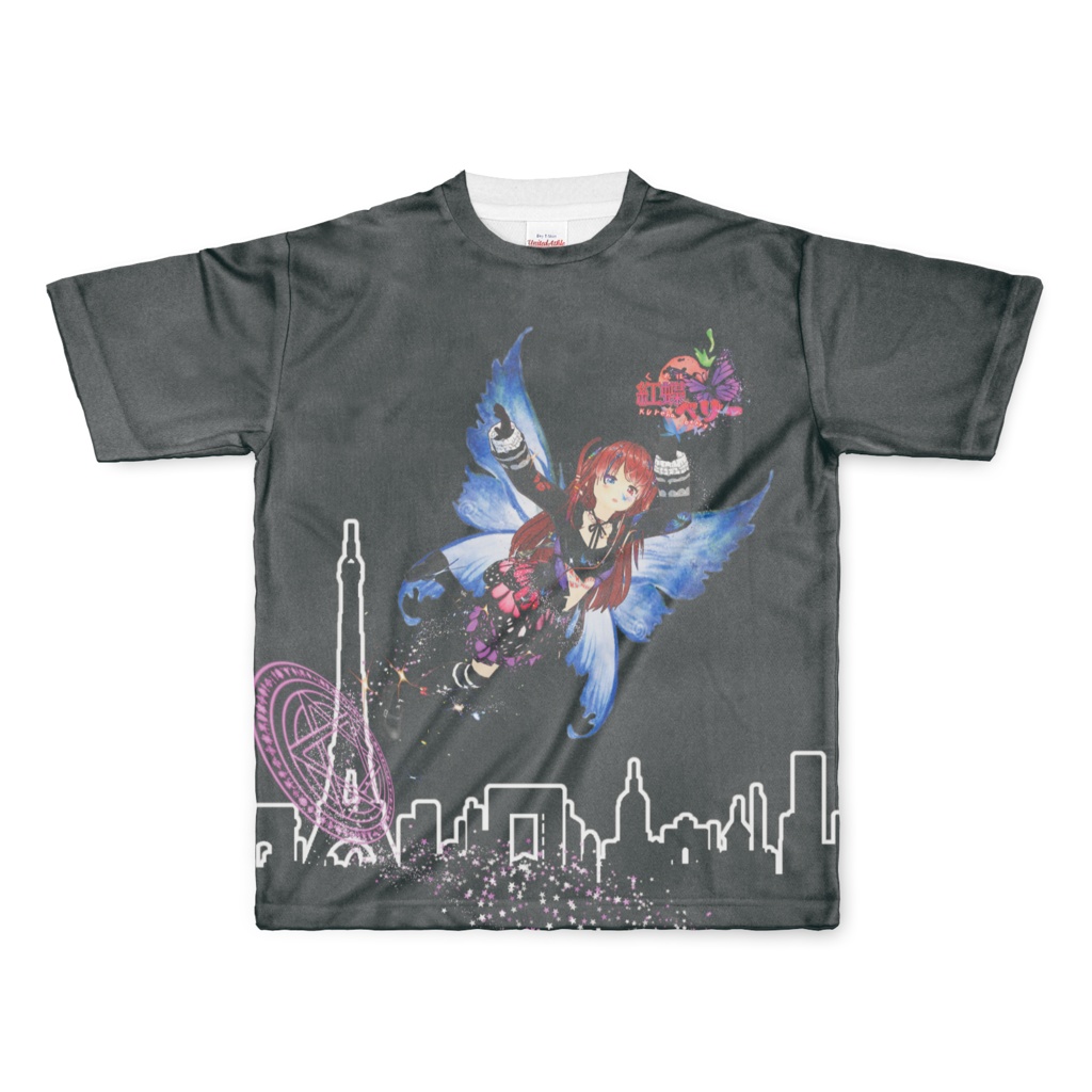 蝶衣装 フルグラTシャツ