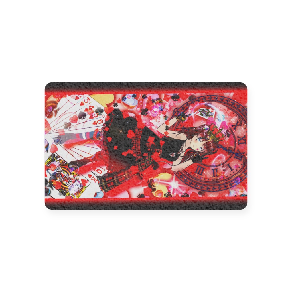 リボン衣装キラキラカード