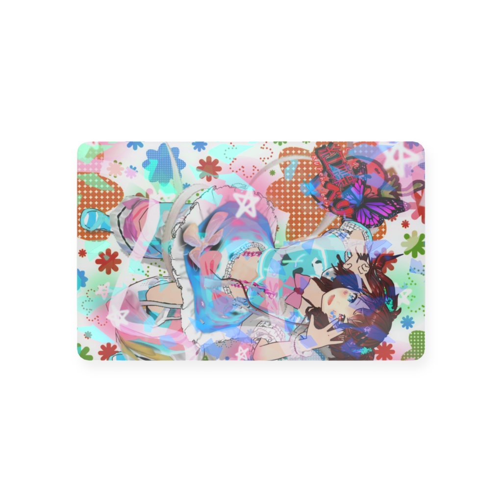 リボン衣装キラキラカード