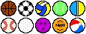 ボールのドット絵
