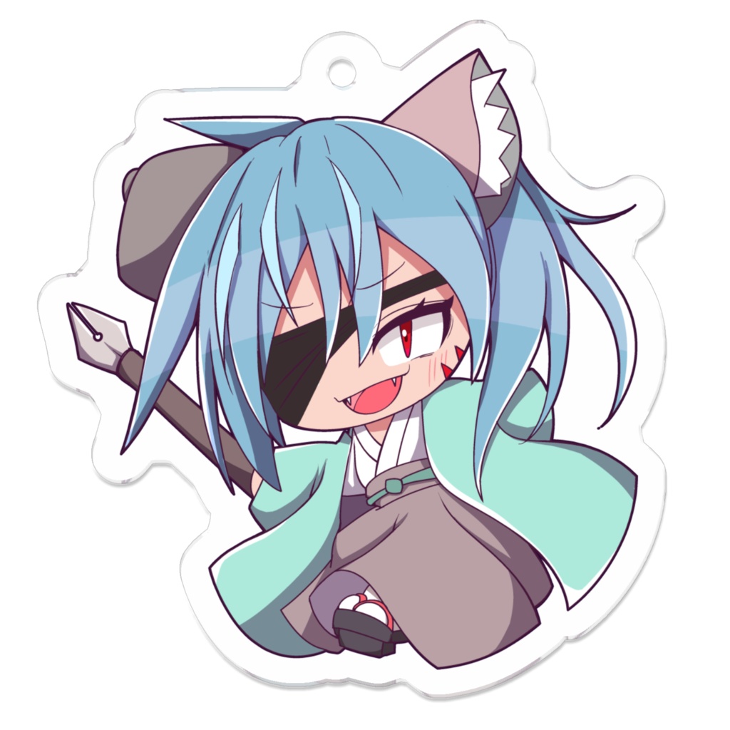 梨鈴アオミニアクリルキーホルダー