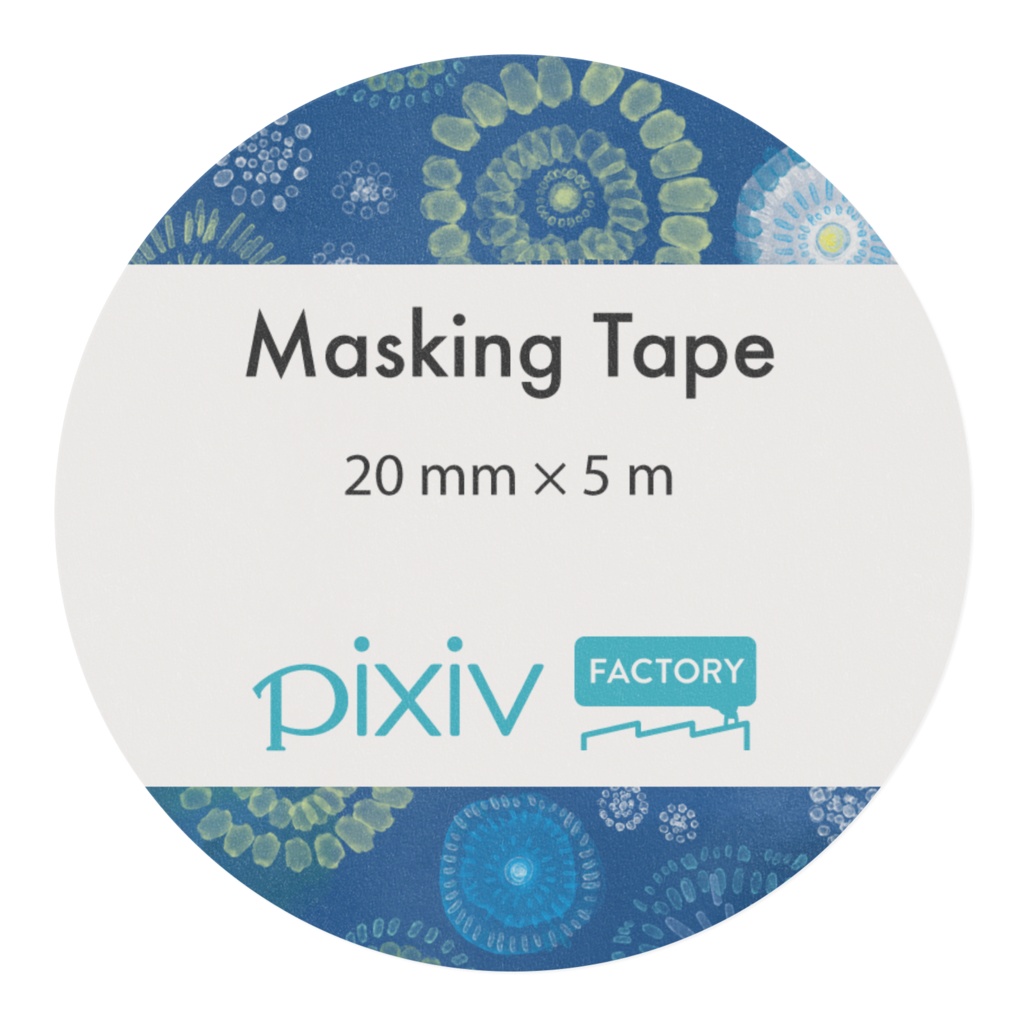 マスキングテープ・花柄