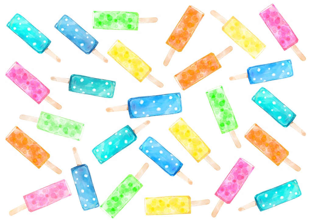 トートバッグ(M)・アイス柄