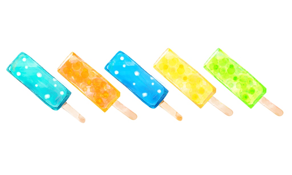 トートバッグ(S)・アイス柄