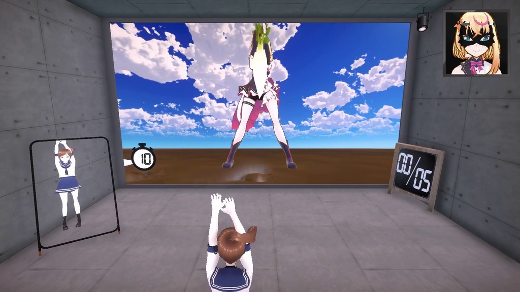 mocopi連携専用ゲーム 「mocogame」 体験版