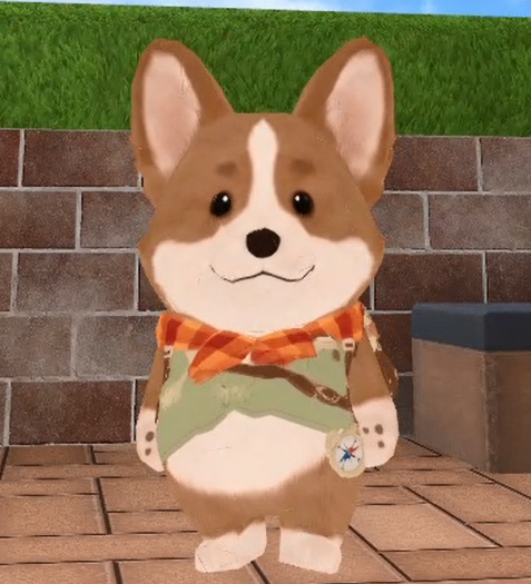 【cluster向けVRM】Mint Cat Studio Corgi Scout v1.0 / こぎ隊長