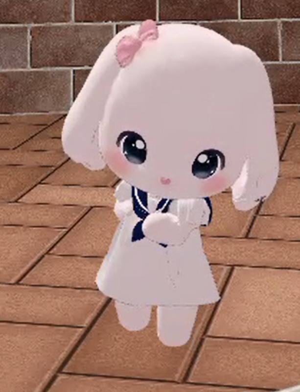 【cluster向けVRM】うさみ まりん / Mint Cat Studio Sailor Bunny Student v1.0