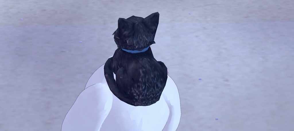 【無料】Blackbell Cat|cluster向け猫アクセサリー