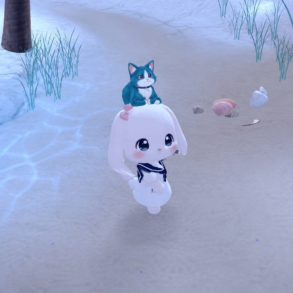 Bluebell Cat|cluster向け猫アクセサリー