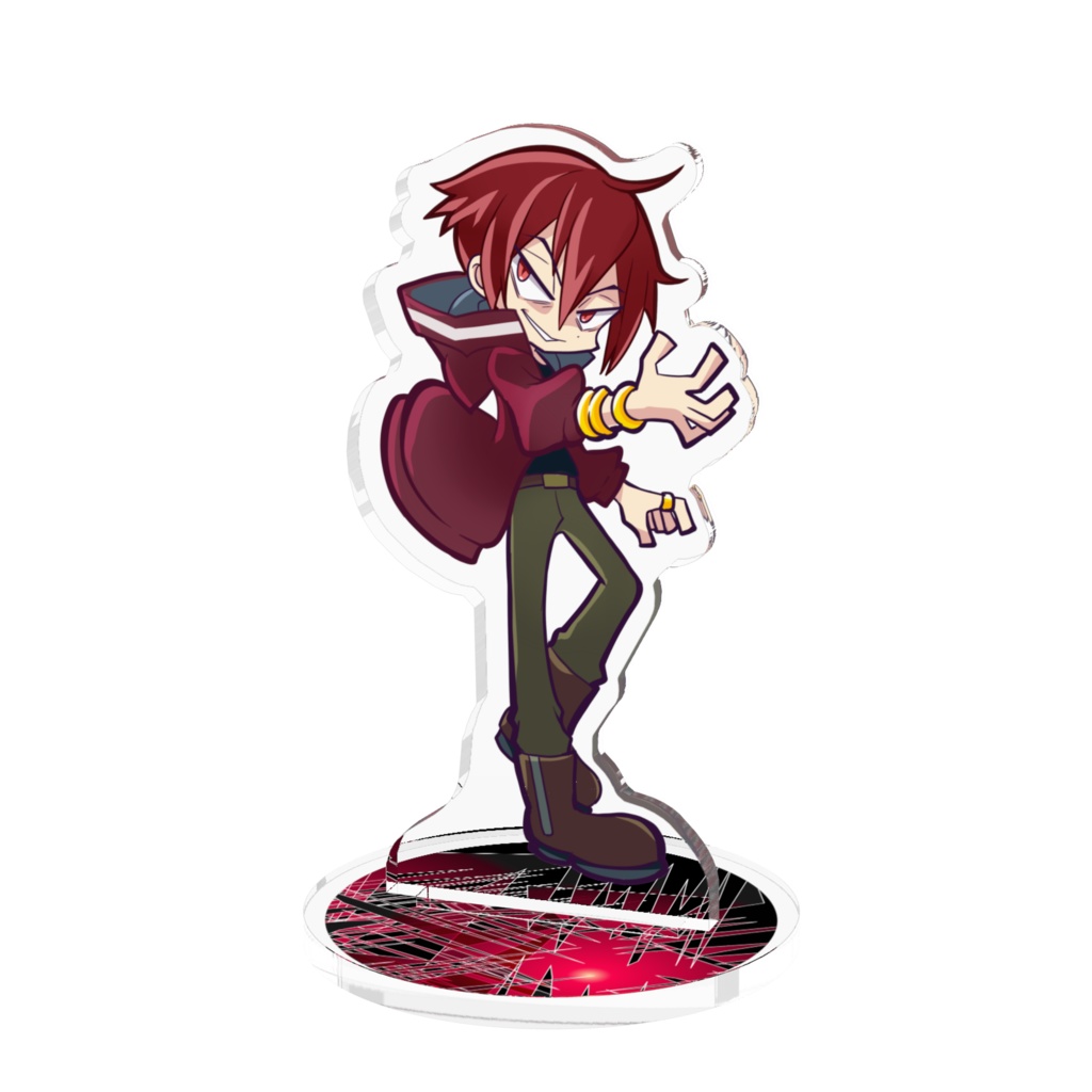 ぷよクエ風シバツカサ　　フィギュアスタンド
