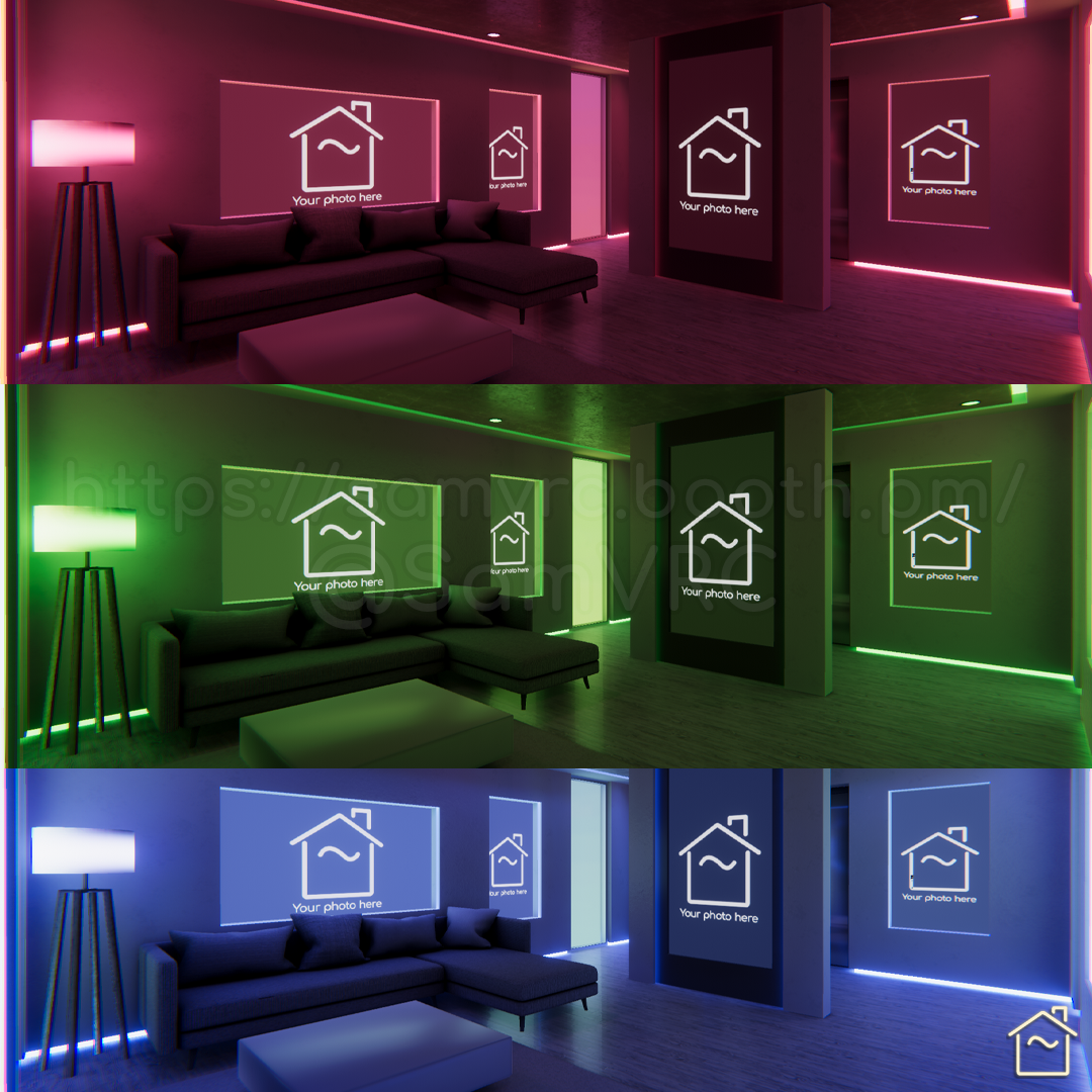 Neon Box Store Neon Box World - SamVRC - BOOTH