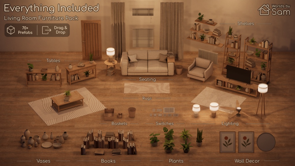Living Room Furniture Pack