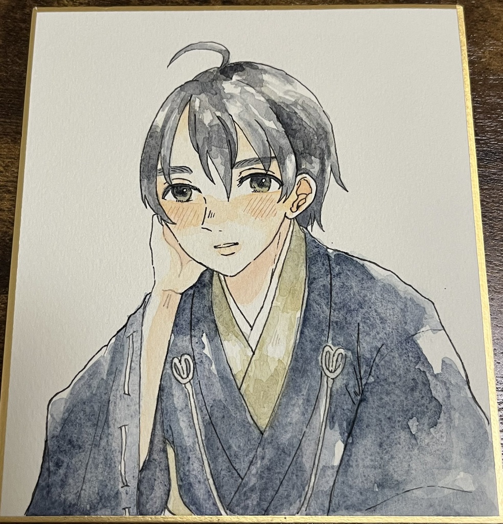 ミニ色紙イラスト 定価70円販売部 Booth