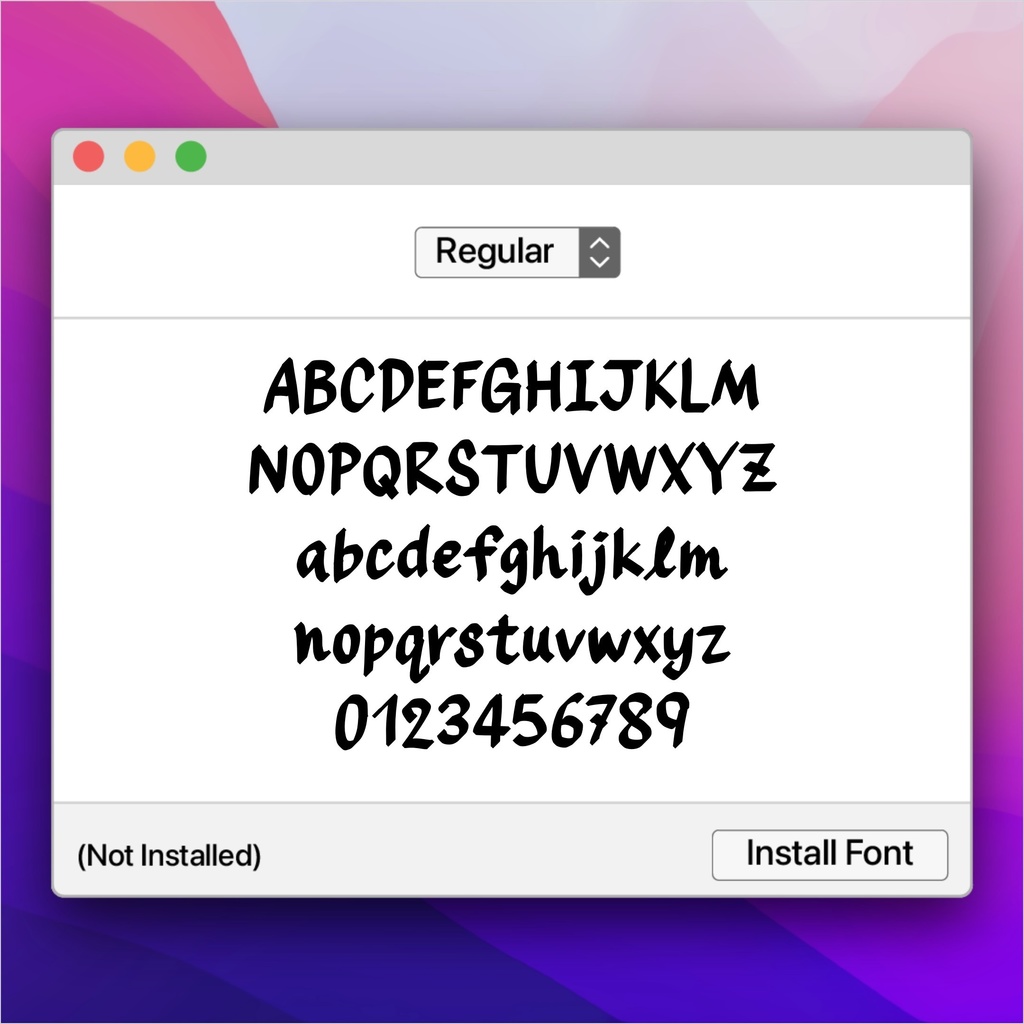 KiriFont