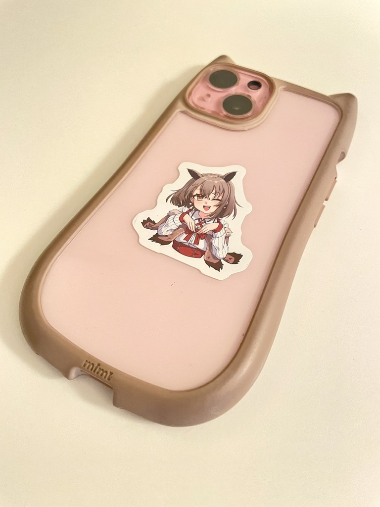 MIMIステッカー 4枚セット(5cm)