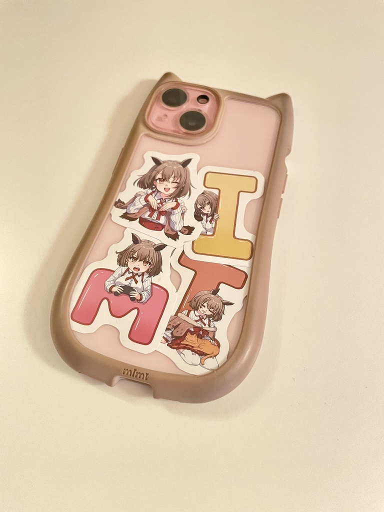 MIMIステッカー 4枚セット(5cm)