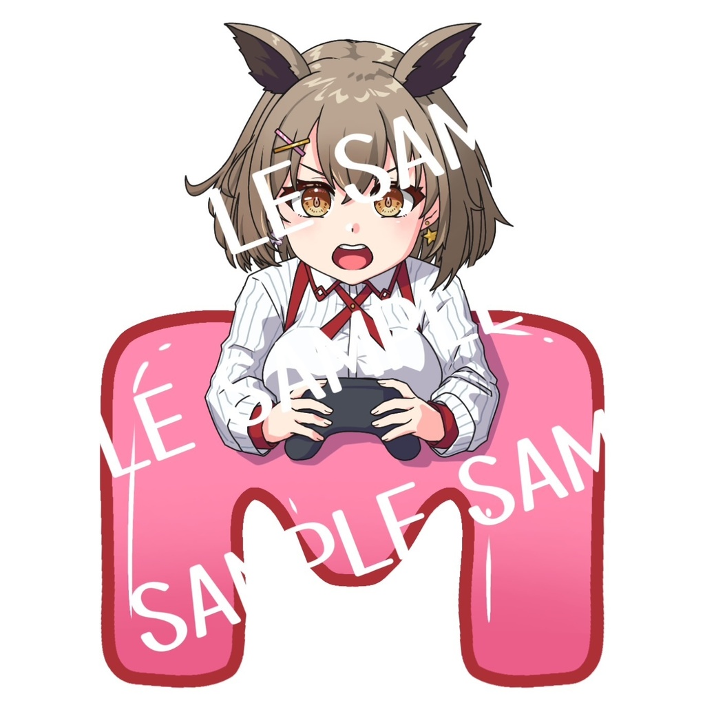 MIMIステッカー 4枚セット(5cm)