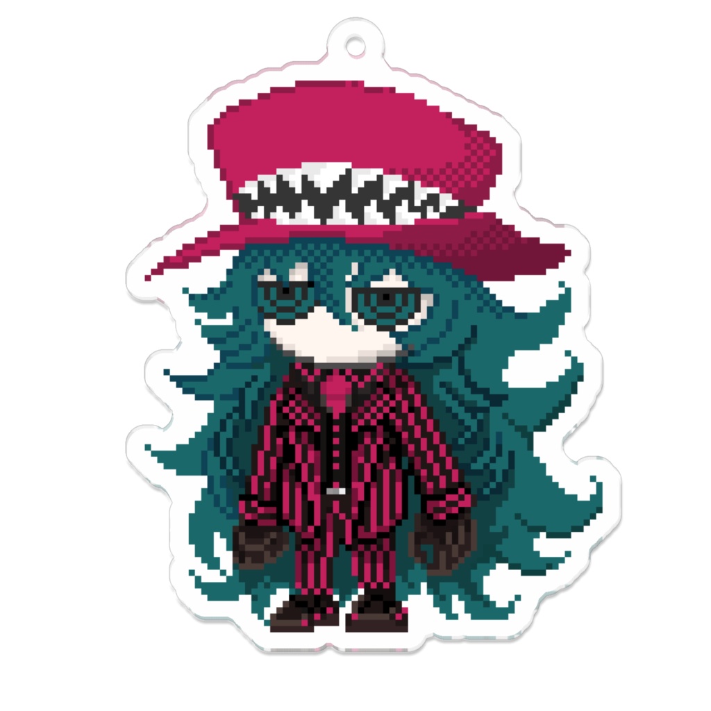 紛井独訝ドット絵アクキー