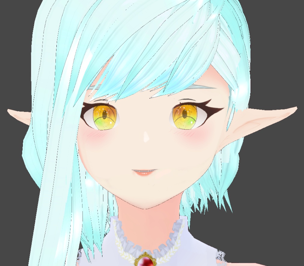 【VROID】Eyeliner + Eyelashes Set