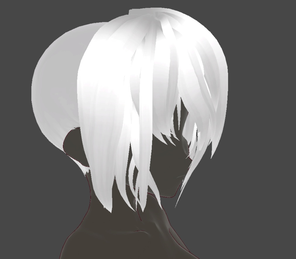 【VROID】Fringe - front hair only!