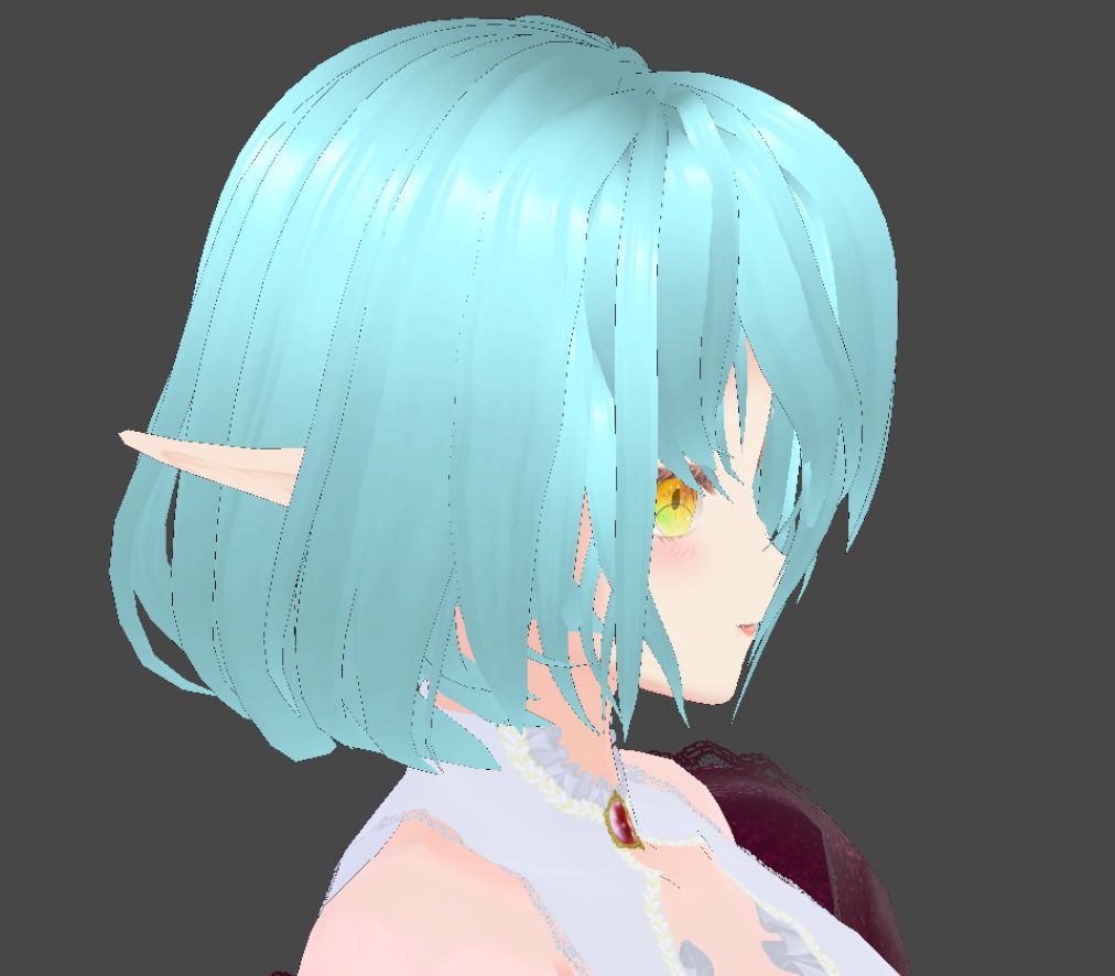 【VROID】Fringe - front hair only!