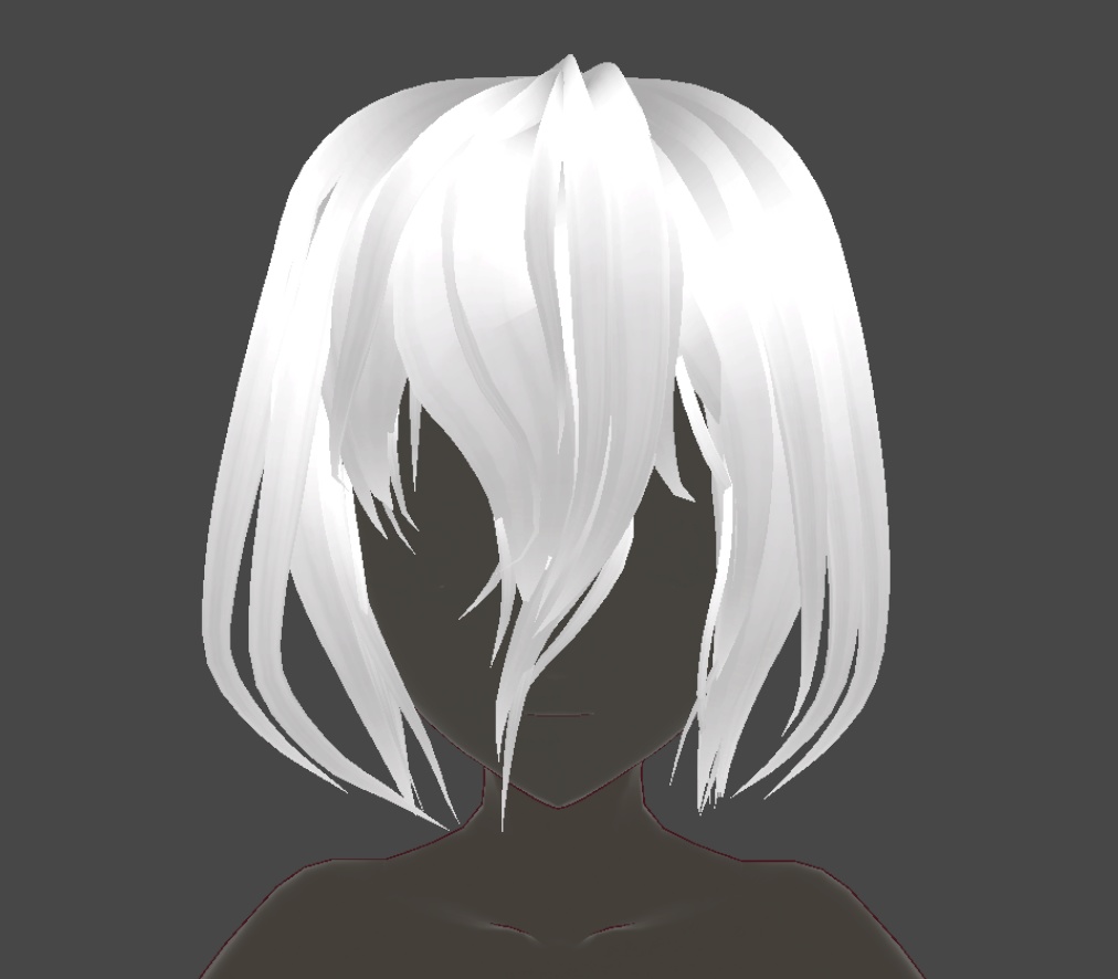 【VROID】Fringe - front hair only!