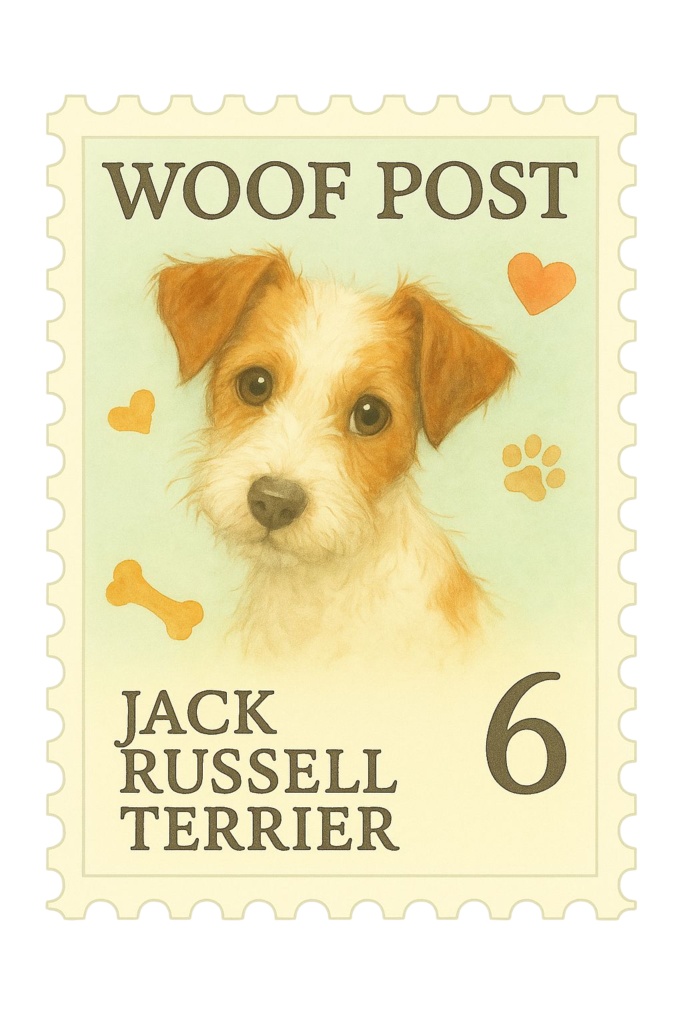 WOOF POST - ジャックラッセルテリア（デジタルデータ）