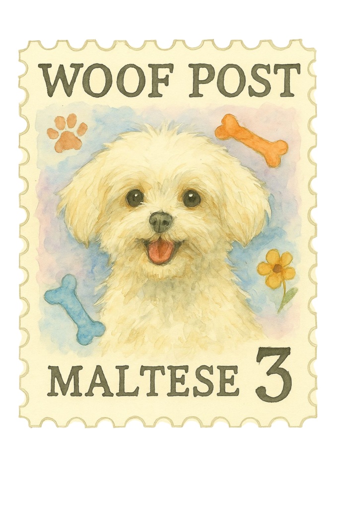 WOOF POST - マルチーズ（デジタルデータ）