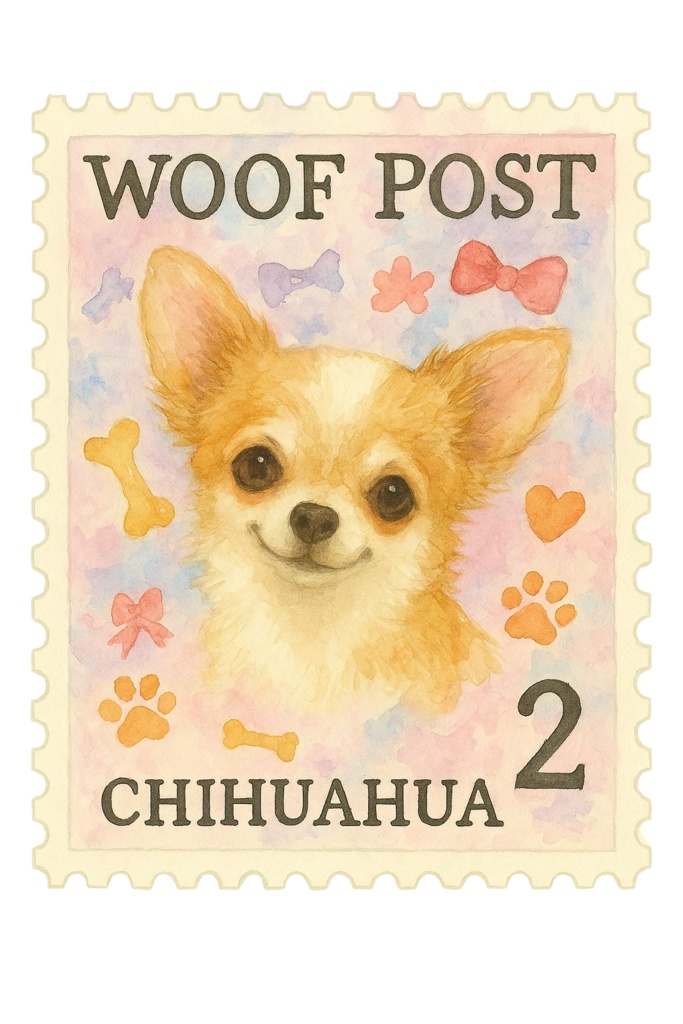 WOOF POST - チワワ（デジタルデータ）